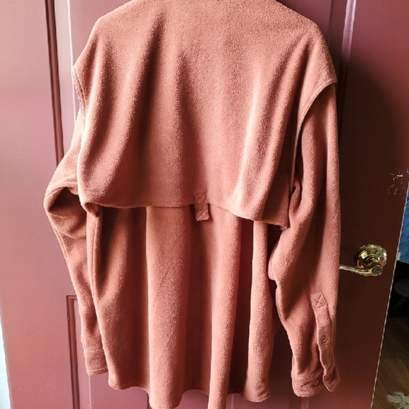 RedHead Warm Rust Fleece Shirt Jacket 5 Pockets And Back Vent XL - Picture 11 of 14
